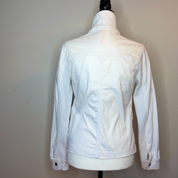 Lole light weight white jacket women’s size 6 - Picture 3 of 11